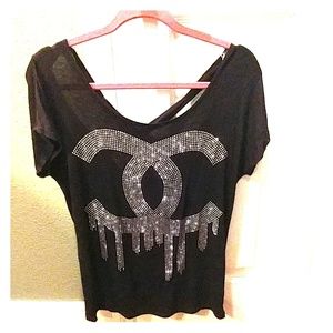 Rhinestone shirt